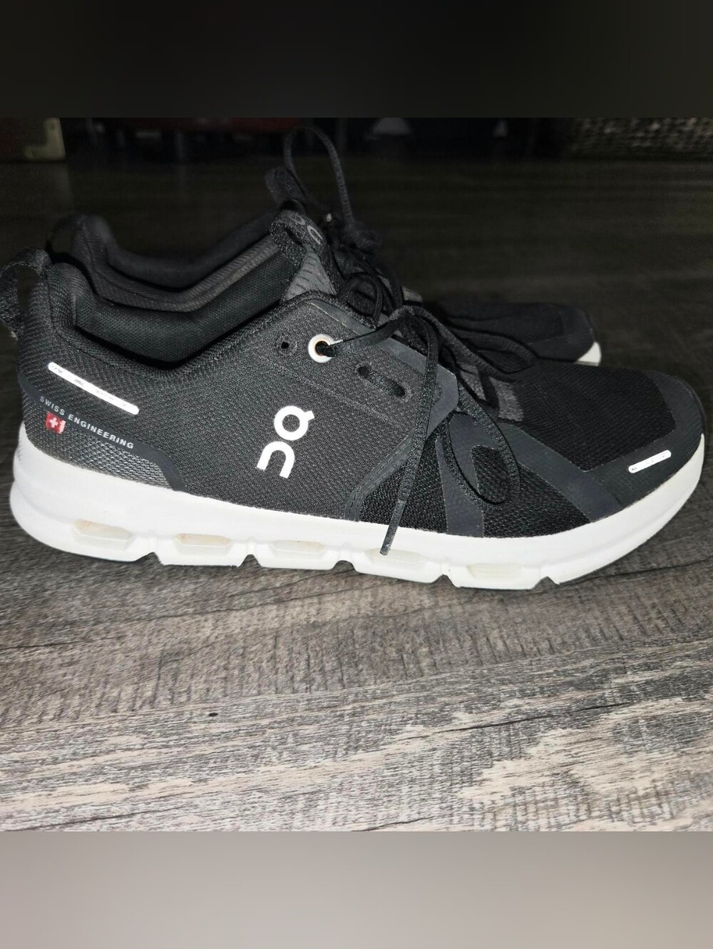 On Running Cloud 6 5Y Or 8w Running Shoes - Black